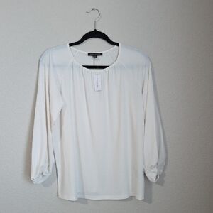 Banana Republic Cream Blouse